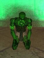 Bak'tshay Keeper (NPC) in the Fiery Alcove and Frozen Recess