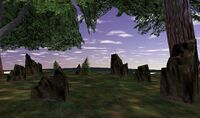 Menhir Ring after breaking it