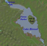 Location of the Isle of Tears