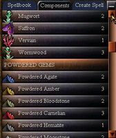 Components Panel (Pre Chains of Command)