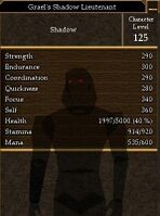Grael's Shadow Lieutenant