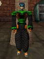 Olthoi Amuli Armor with black undershirt